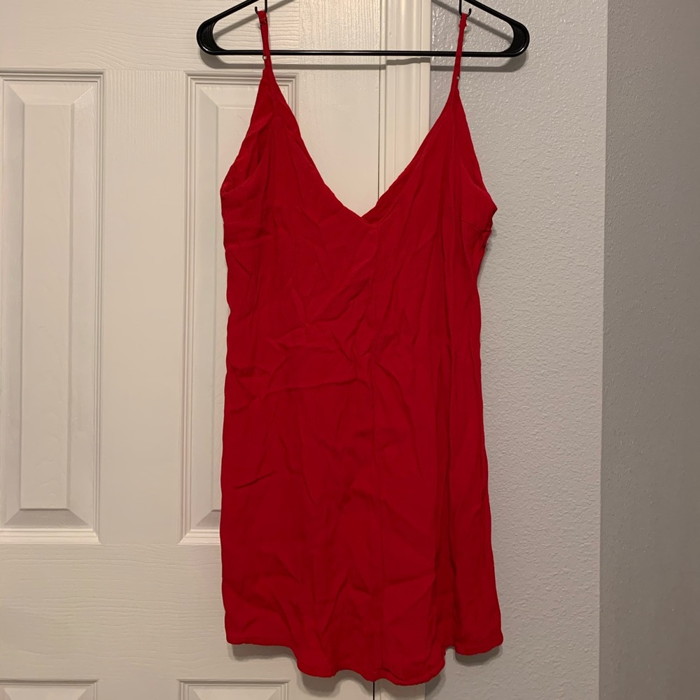 Red dress